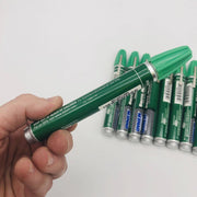 Dykem Brite Mark 40 Green Paint Marker Medium Tip Valve Action 40004 Pack of 12 8