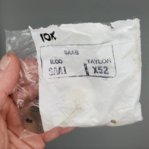 10x Ilco X52 / SAA1 Key Blanks 1981-93 SAAB 90 099 Nickel Plated NOS 2
