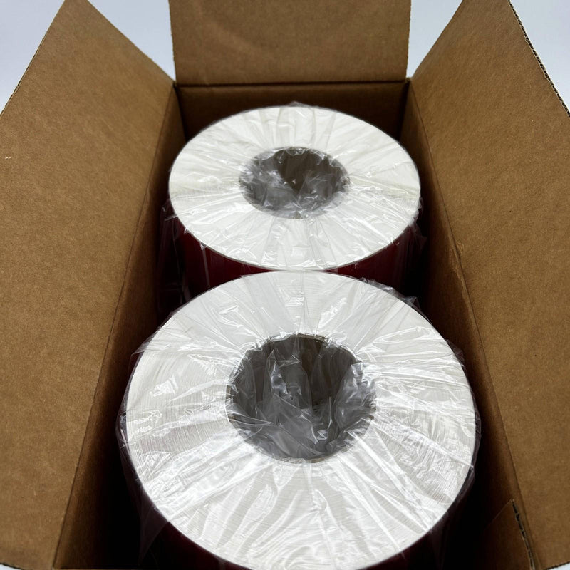 4x6 Industrial Thermal Transfer Labels Red 4 Rolls 4000 Labels Ttl Uline S-5955R 4