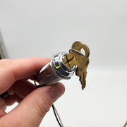 Ademco 2174-70 Shunt Lock Momentary Switch 1-3/8" L x 0.70" D Keyed 2415 w Leads 1