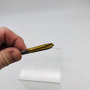 Exactek 3234603 Tap Plug Gun 1/4-28 2 Flute H3 SPPT HSS TiN Finish Spiral Point 6