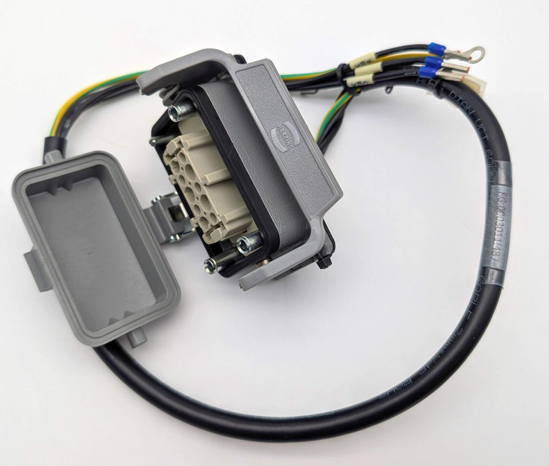 Hardinge FG 0003011I487 Bar Feeder Power Cable Set 10 Pin Receptacle to 4 Pin