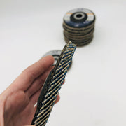 10x Elite Abrasives 12822 Flap Disc 4.5x7/8 Zirconia Alumina T27 40 Grit W/ Aids 5