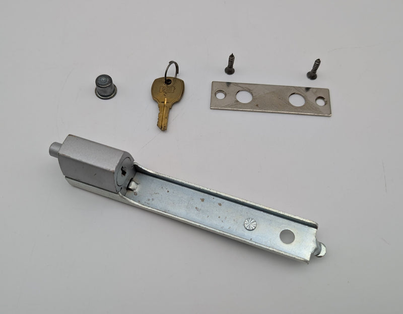 National C8742 Patio Door Lock fits Wood & Metal Sliding Doors Keyed Alike