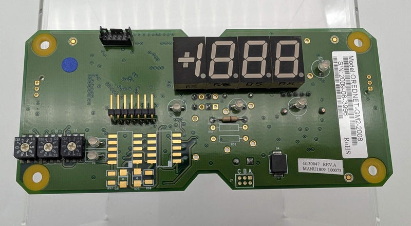 Proteus G130047 Display Board PCB 4 Digit 7 Segment for Weldsaver Control
