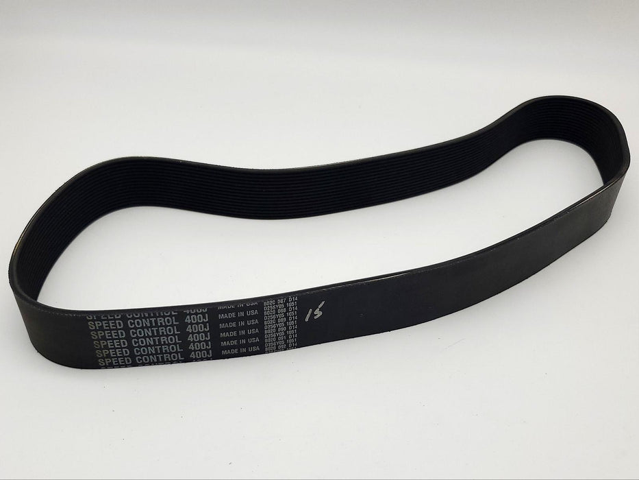 Speed Control 400J15 Micro Rib Belt 1.35" Width 40" Length 15 Rib V-Belt 2