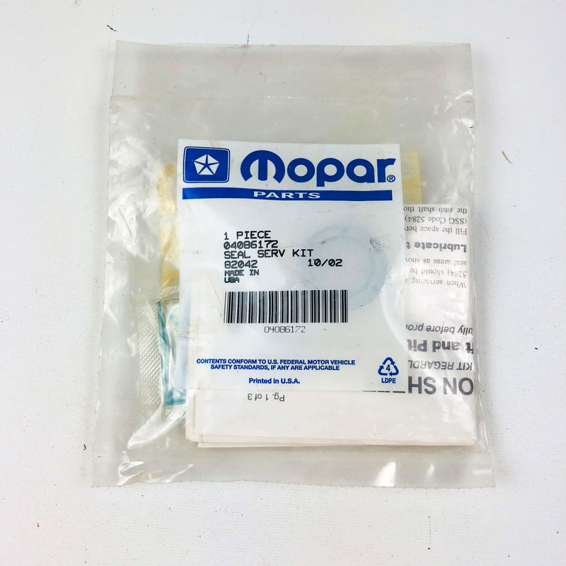 Mopar 4086172 Seal Service Kit OEM New Old Stock NOS USA Made Sealed 2