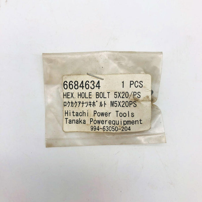 Tanaka 6684634 Bolt Hex Hole for Chainsaw OEM NOS Replaces 99463050204 4