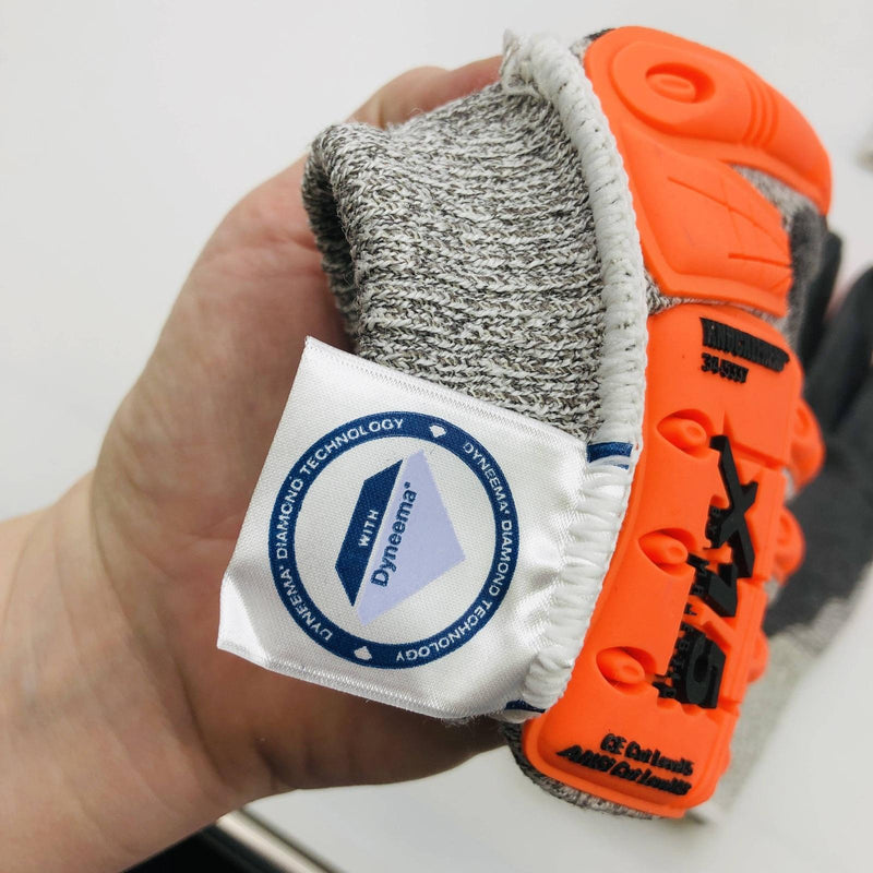 Majestic 34-5337 Work Gloves Size Small x15 Cut Resistant Poly Palm Coat 2 Pair 3