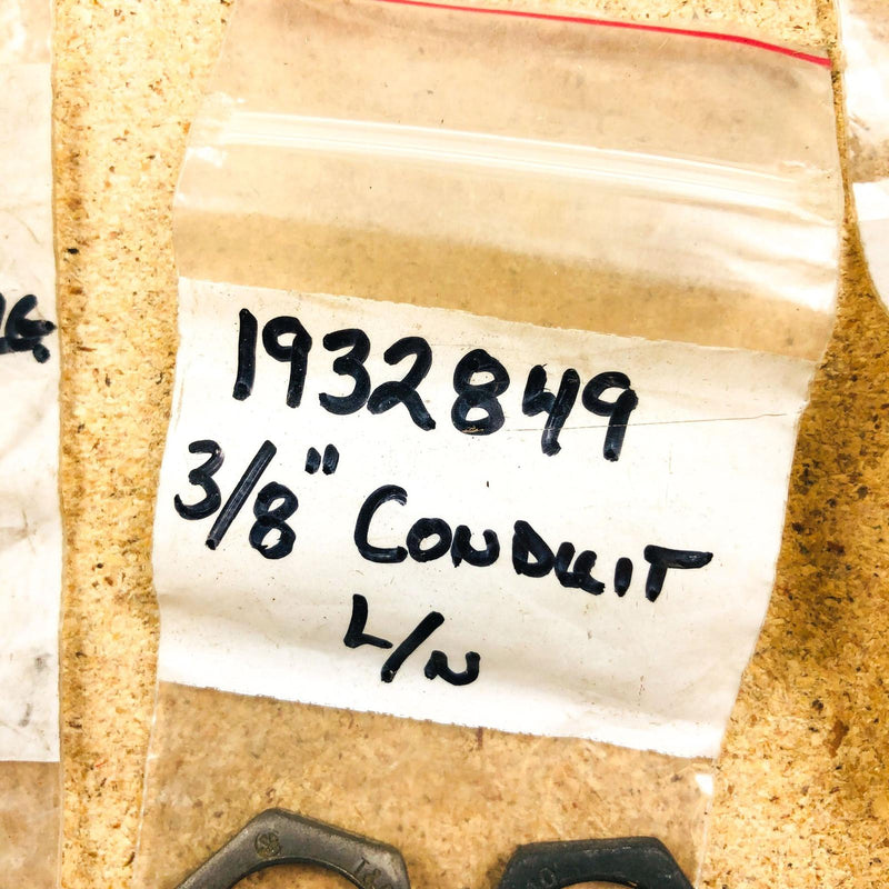 Simplicity 1932849 Nut Lock 3/8 Rigid Conduit OEM NOS 1932849SM Galvanized Dark 2