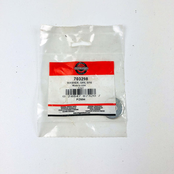 Briggs and Stratton 703298 Washer GR5 5/16 OEM New NOS USA Made Simplicity 5