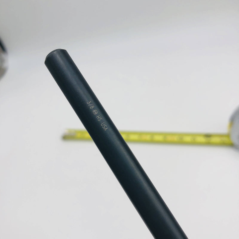 1x Morse 16721 Aircraft Drill Bit 1391 3/8 HSS 12in OAL Black Oxide 135 SP 3