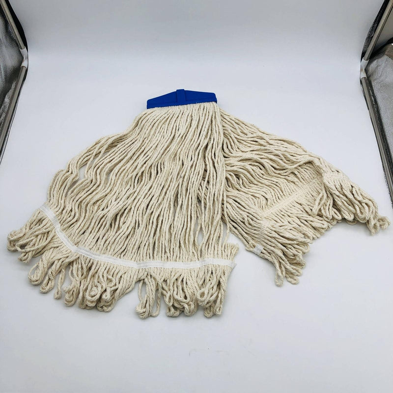 Cotton Mop Head Replacement Screw-On Fits 3/4-5 Acme Looped End 24oz Pack of 3 10