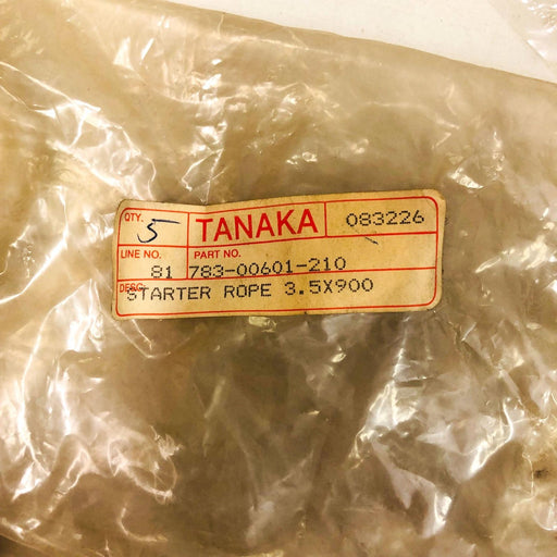 Tanaka 78300601210 Recoil Rope for String Trimmer OEM New Old Stock NOS 2