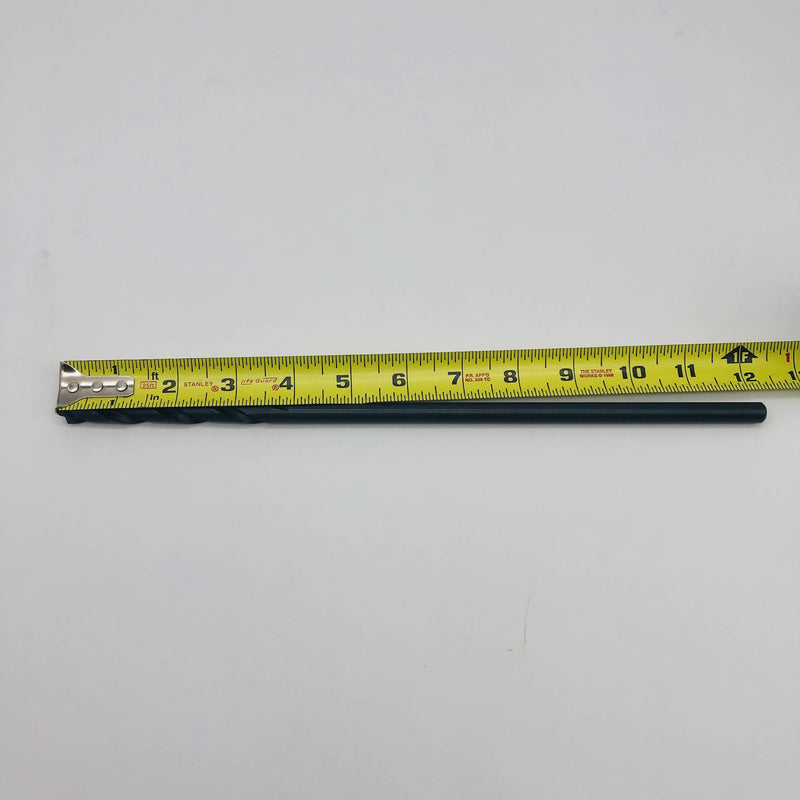 1x Morse 16721 Aircraft Drill Bit 1391 3/8 HSS 12in OAL Black Oxide 135 SP 4