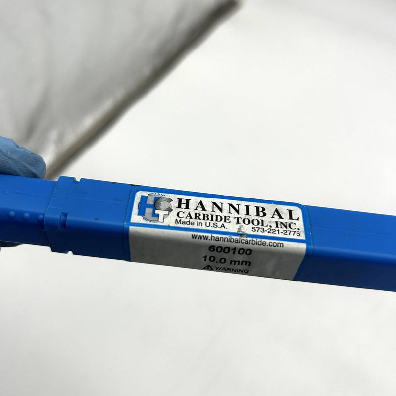Hannibal 600100 Jobber Length Drill Bit 10.0mm Carbide Cutting Edge Series 600M