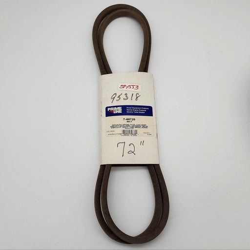 Prime Line 7-4H720 Belt 1/2" Width 72" Length Ariens 72122 Gravely 32322 V-Belt 1