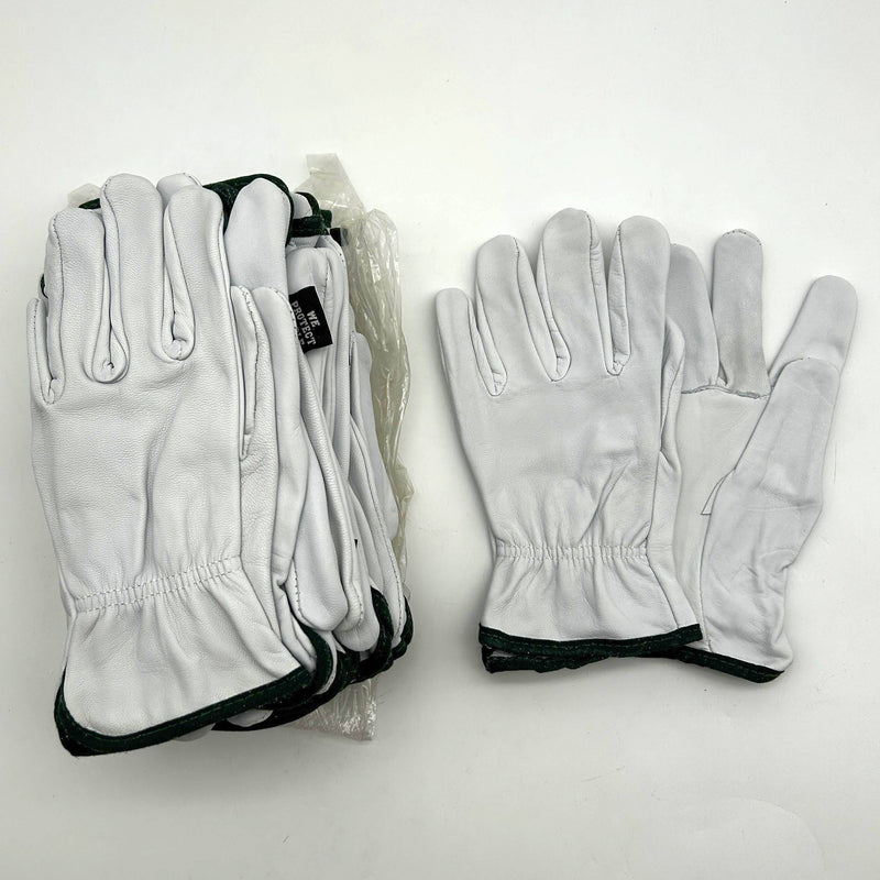 MCR Safety 3601 Leather Drivers Gloves Medium Straight Thumb Goatskin 12 Pairs