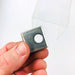 Dixie Chopper W-138 Square Washer 3/8 x 1 x .120 OEM New NOS Clear Zinc 6