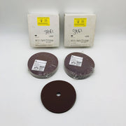 3M 01738 Fiber Discs 7in 381C 7/8in AH 120 Grad Type C General Purpose Lot of 55 9