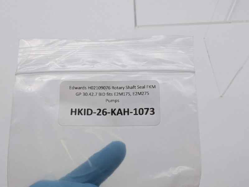 Edwards H02109076 Rotary Shaft Seal FKM GP 30.42.7 BID fits E2M175, E2M275 Pumps 4