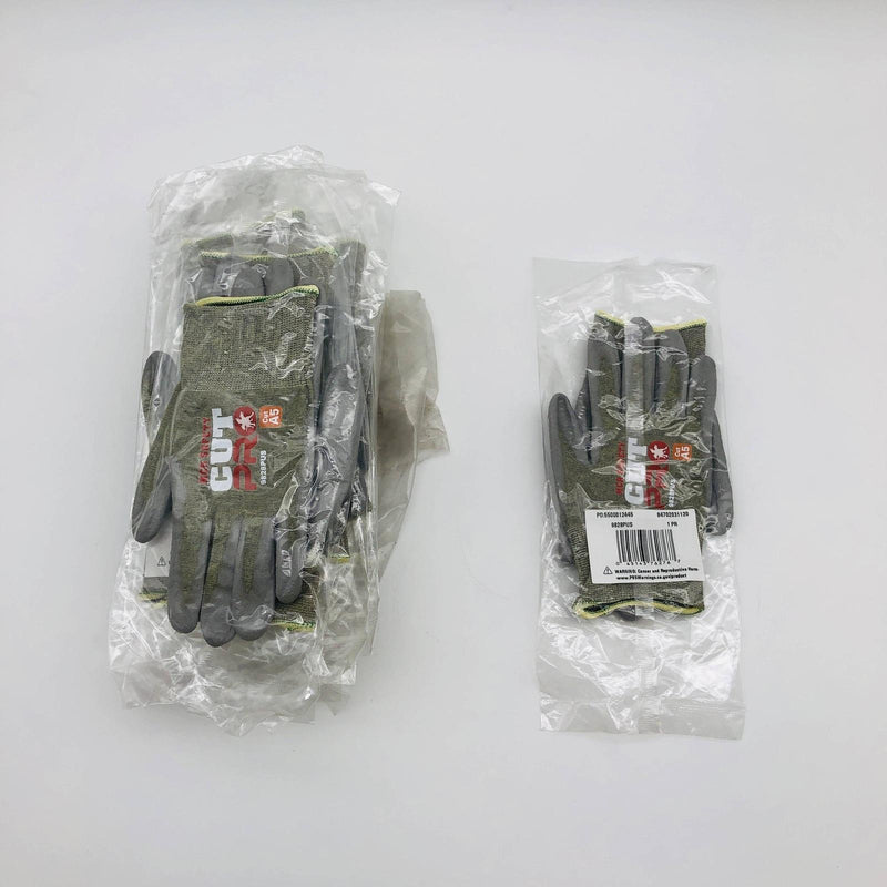 MCR Safety 9828PU Cut Resistant Glove Small 18 Gauge Aramid Liner 12 Pairs 6