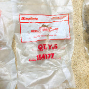 Simplicity 154177 Spacer .391IDx.624 OEM NOS Replaced by 2154177SM Galvanized 2