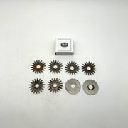 Calder-Huntington Grinding Wheel Cutters No. 2 for Wheel Dressers One Set 12