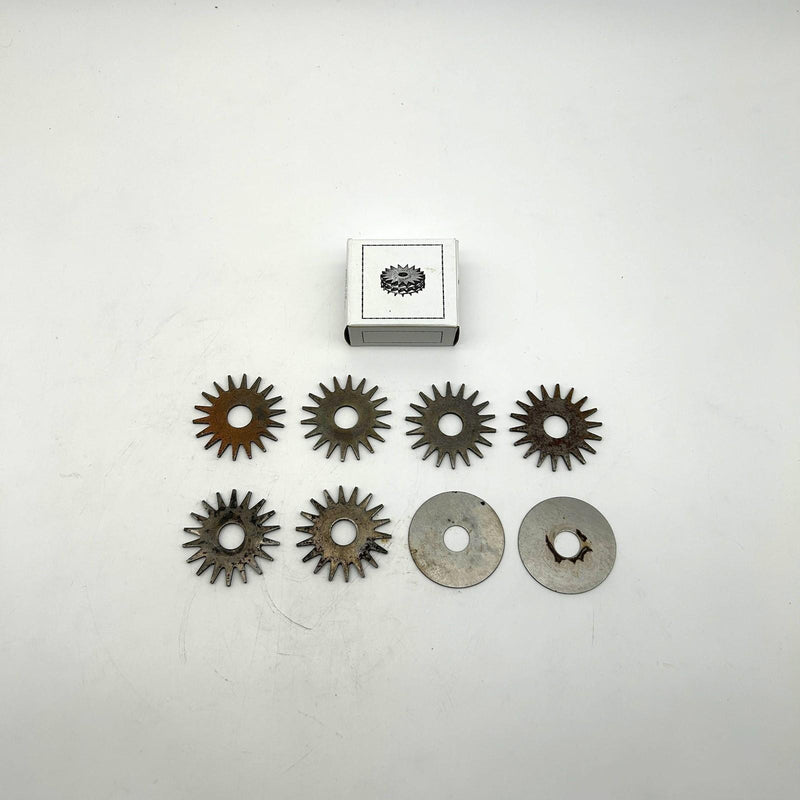 Calder-Huntington Grinding Wheel Cutters No. 2 for Wheel Dressers One Set 12
