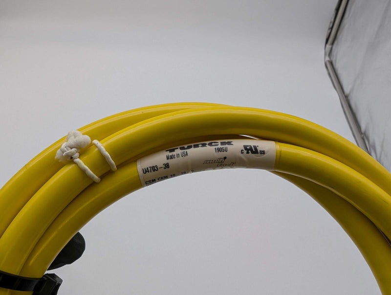 Turck CSM CKM 19-19-2 Actuator & Sensor Cable 2 Meter 19-Pin M23 Male to Female 3