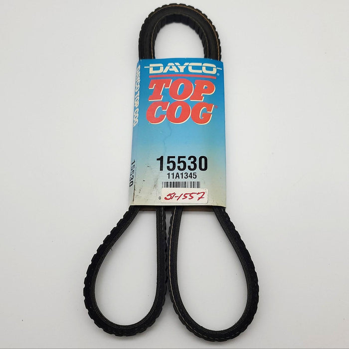 Dayco 15530 Belt Top Cog 0.44" Width 53.5" Length Automotive Cogged V-Belt 1