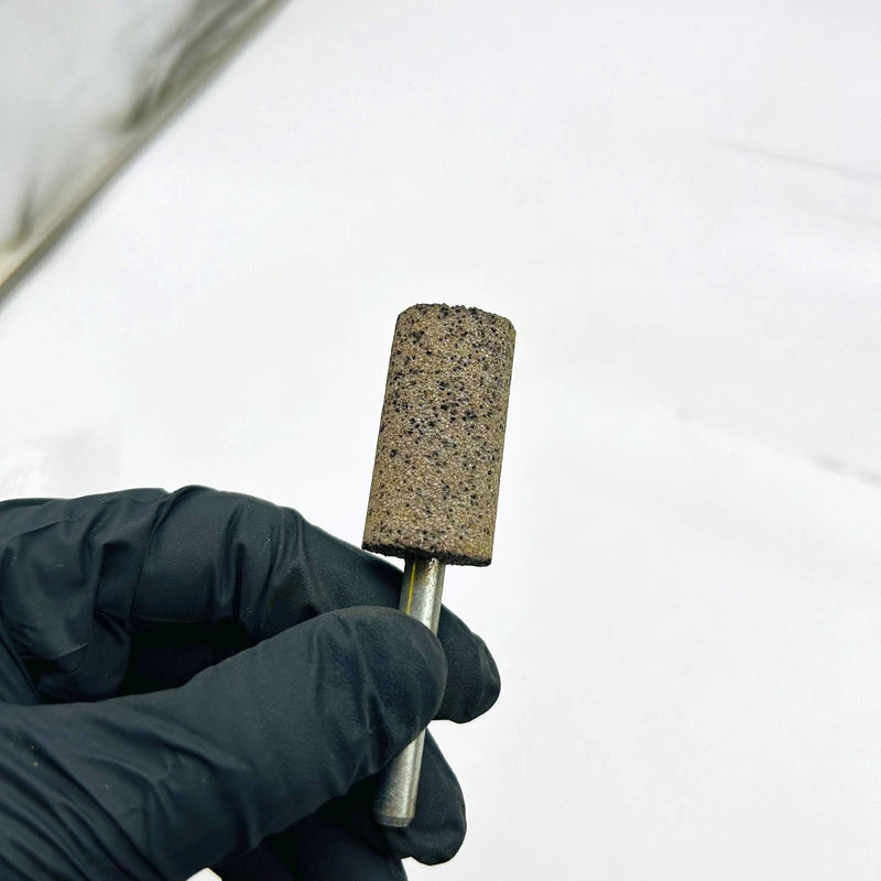 Modern Abrasives 22080 Mounted Point 3/4 x 1-1/2 Resin 1/4 Shank Medium AO 4pk 3