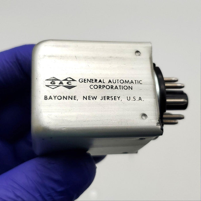 GAC 12DX-30 Relay P-37633 7012 General Automatic Corporation Bayonne New Jersey 3