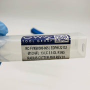 GWS 122152 Carbide Cutter .5 Cutting Tip 6 FL .13LC 3.5OL R.065 RC-FVX60500-065 2