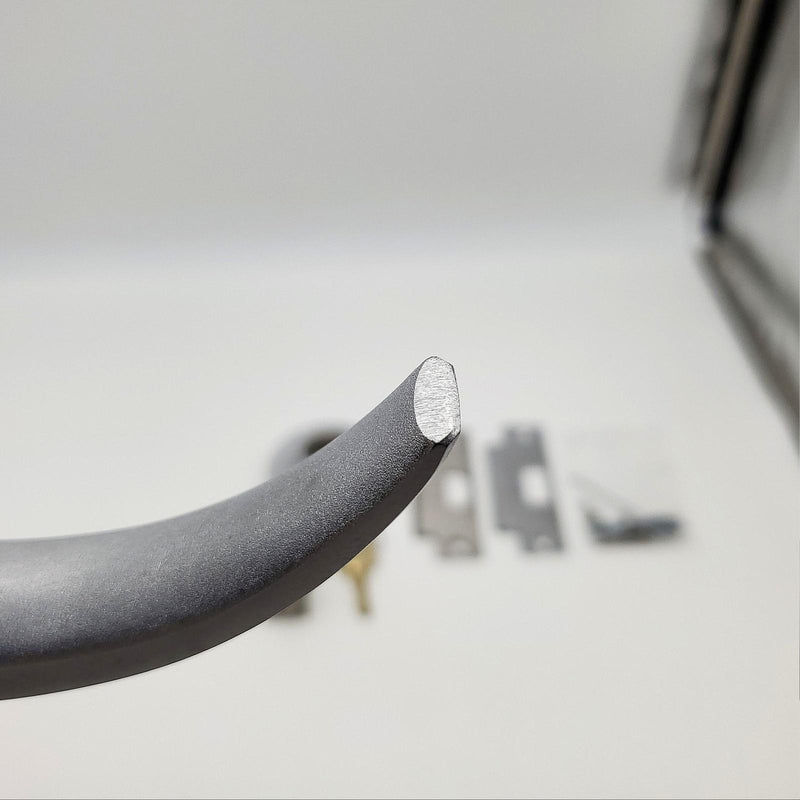 Dorma Door Lever Entry Lock 2-3/4" Backset Satin Chrome RH CL853D Commercial 6