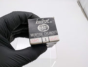 Kwikset Mortise Lock Cylinder 1-1/8" Length Satin Bronze 5 Pin Keyed Diff No 360 5