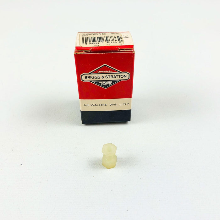 Briggs and Stratton 280012 Nut Governor Adjusting Plastic OEM New Old Stock NOS 6