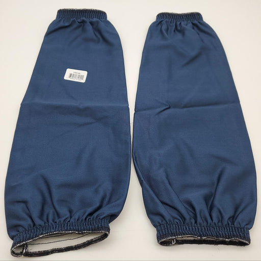 Stanco Welder Sleeves 18" Blue Universal Fit Dual Elastic Cuffs Cotton FR918E 2