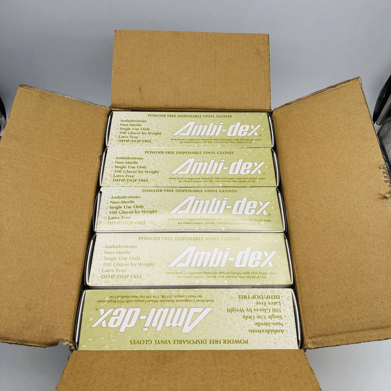 PIP Vinyl Gloves Powder Free Sz XS Industrial Grade 3 Mil 64-V3000PF 1000pk/1Cs 1