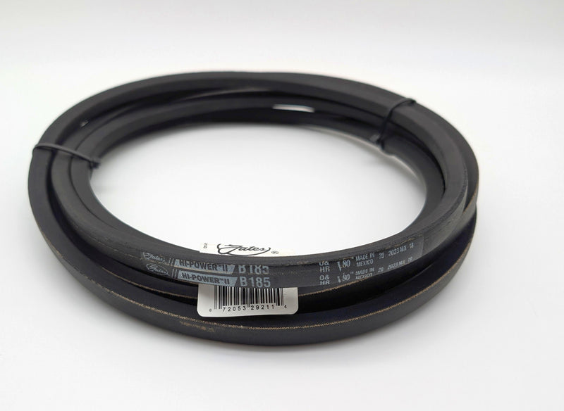 Gates B185 Belt 5/8" Width 188" Length 13/32" Thick Hi-Power II Belt