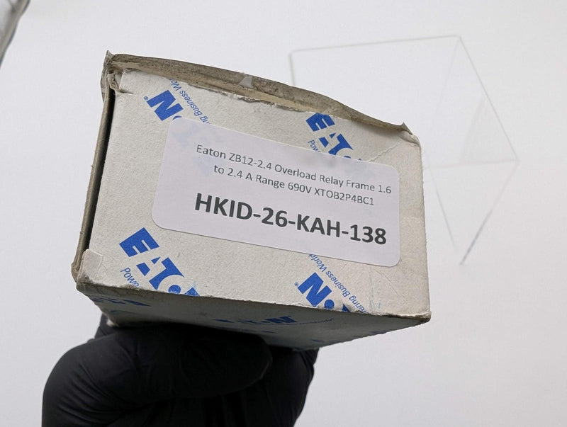 Eaton ZB12-2.4 Overload Relay Frame 1.6 to 2.4 A Range 690V XTOB2P4BC1 7