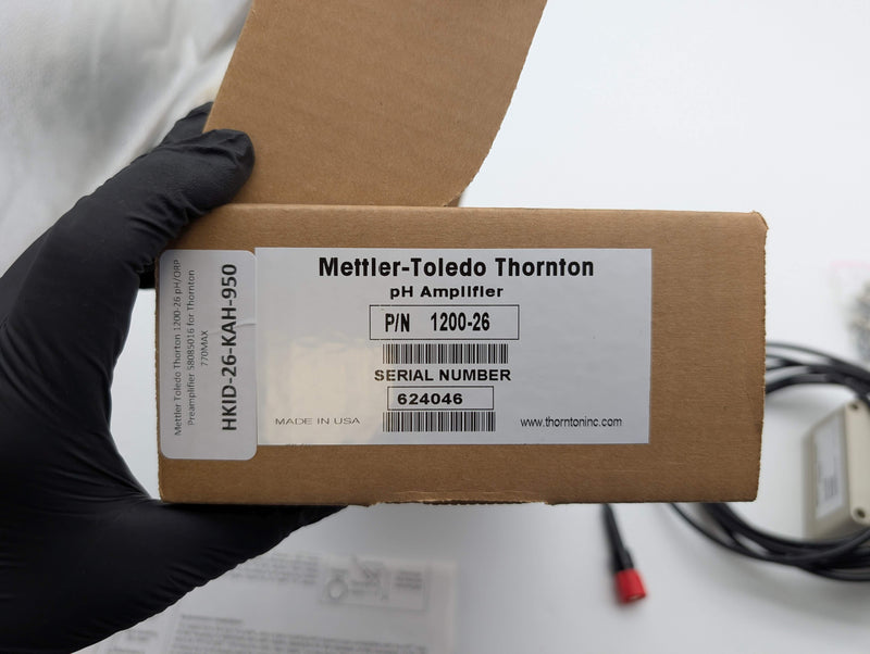 Mettler Toledo Thorton 1200-26 pH/ORP Preamplifier 58085016 for Thornton 770MAX