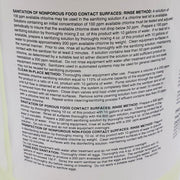 Dubois SHS-900 Bleach Disinfectant 9.2% Sodium Hypochlorite 1 Gal Bottle 4 Pack 3