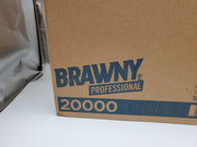Brawny 1/4 Fold DRC Wipers Medium Duty 12.5" x 13" 18 Packs of 65 1170 Total 6