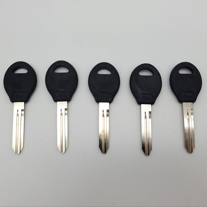 5x Ilco DA34 P Key Blanks For Infiniti & Nissan Vehicles Nickel Plated NOS 3