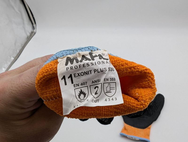 MAPA Exonit Thermal Impact Cut Resistant Gloves Size 2XL Exonit Plus 530 4