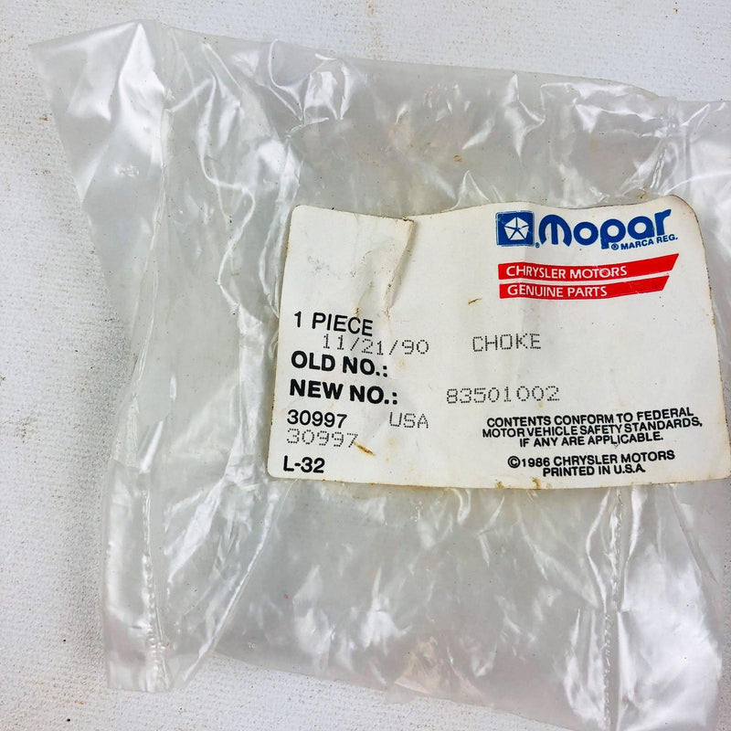 Mopar 83501002 Choke Diaphragm for Carburetor OEM NOS 1984 4 Cyl Jeep Cherokee 7