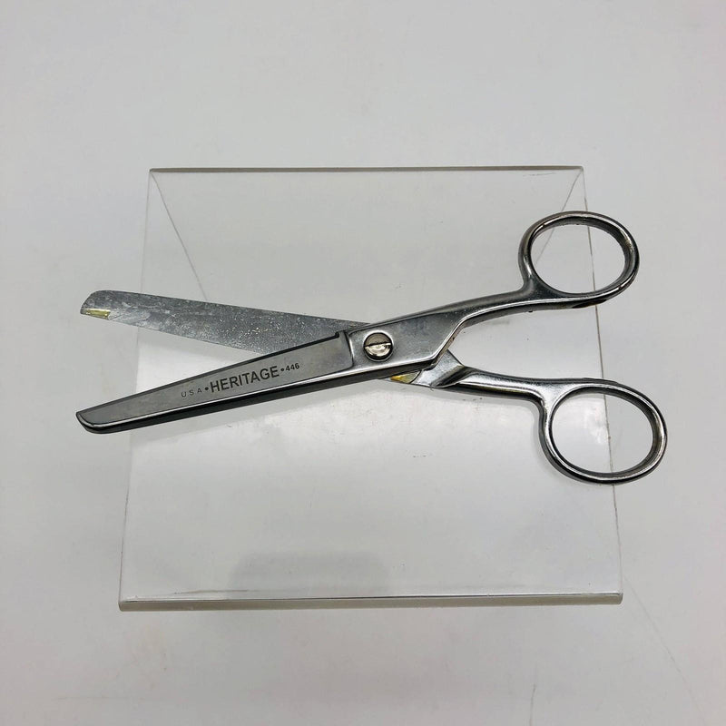 Klein Tools 446HC Scissors Safety Scissors Cutting 6-Inch Made in USA Heritage 3