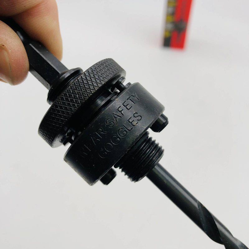 Blu Mol 5546 Pin Drive Mandrel with Pilot Drill 3/8" / 9.53mm Quick Change Hex 8