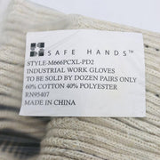 Elco M66PC-PD2 Work Gloves Mens Size XL PVC Dots Cotton/Poly String Knit 12pairs 2